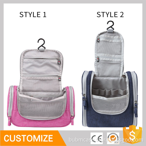 BUBM Wholesale elegant eco cute big travel cosmetic bag